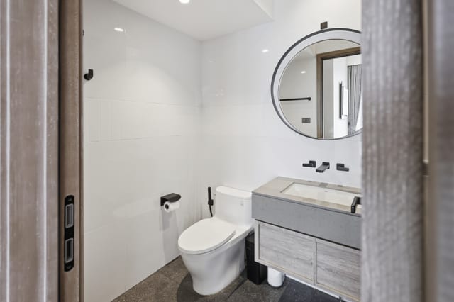 Second bathroom with generous walk-in shower